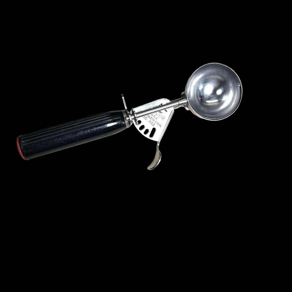 BI-COR Stainless Steel No. 402‎ Ice Cream Scoop Made In U.S.A Size 20
